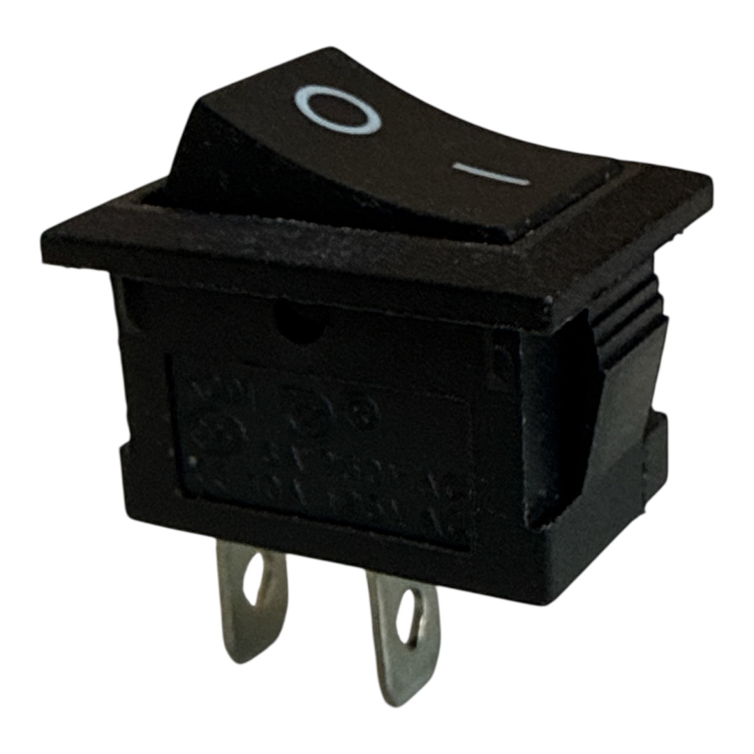 CHAVE KCD1-101 6A/250VCA 10A/125VCA PRETA COD.0020 DAIER