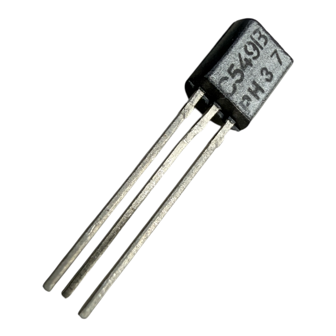 TRANSISTOR BC549B TO92 NPN BIPOLAR DE JUNÇÃO BJT PHILIPS