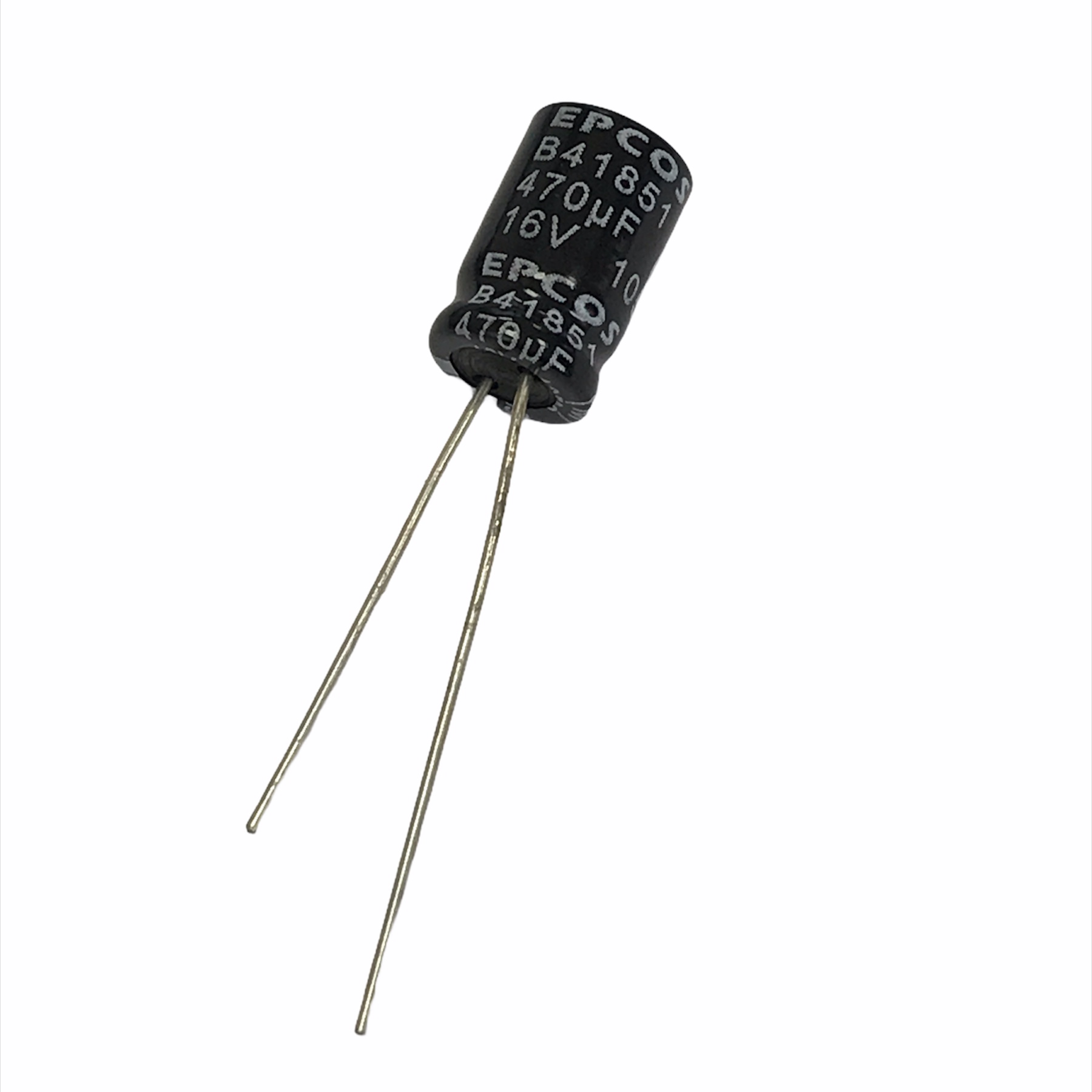 CAPACITOR ELETROLITICO RADIAL 470UF 16V B41851K4477M 105 GRAUS 8X11,5MM EPCOS