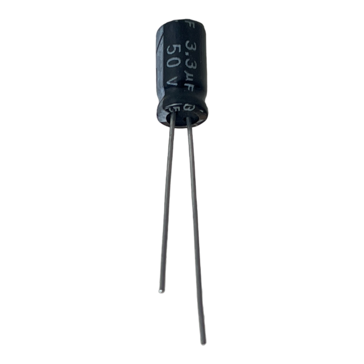 CAPACITOR ELETROLITICO RADIAL 3,3UF 50V 105 GRAUS 11X5MM JWCO