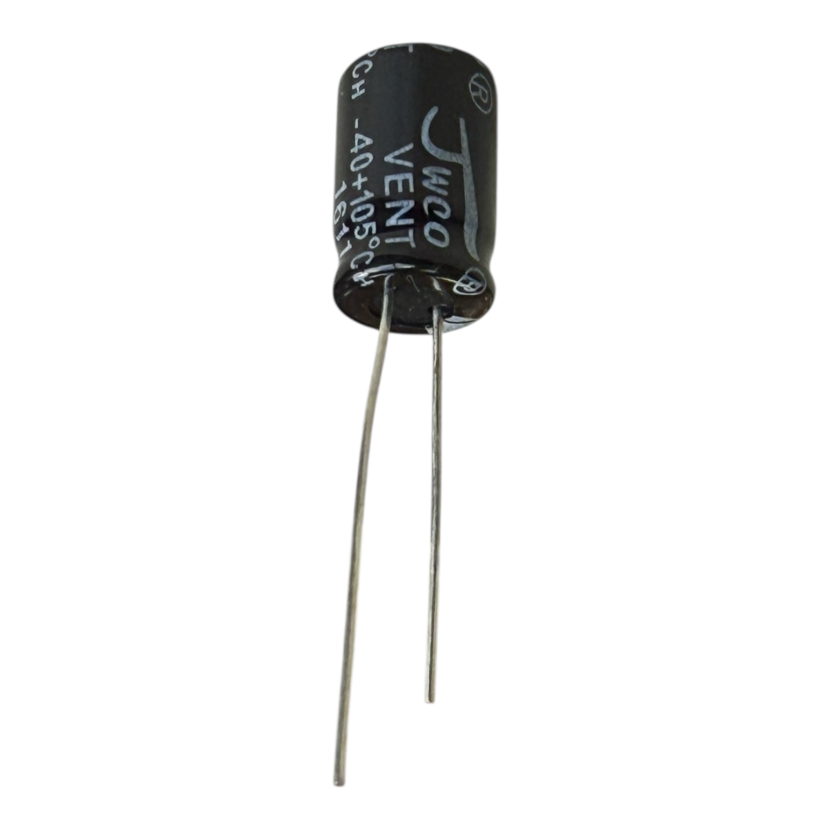 CAPACITOR ELETROLITICO RADIAL 100UF 63V 8X12MM 105 GRAUS JWCO