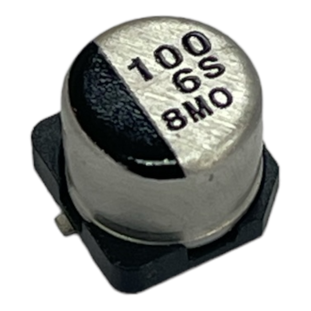 CAPACITOR ELETROLITICO DE ALUMINIO SMD CASE D 100UF 6,3V ECEV0JA101SP