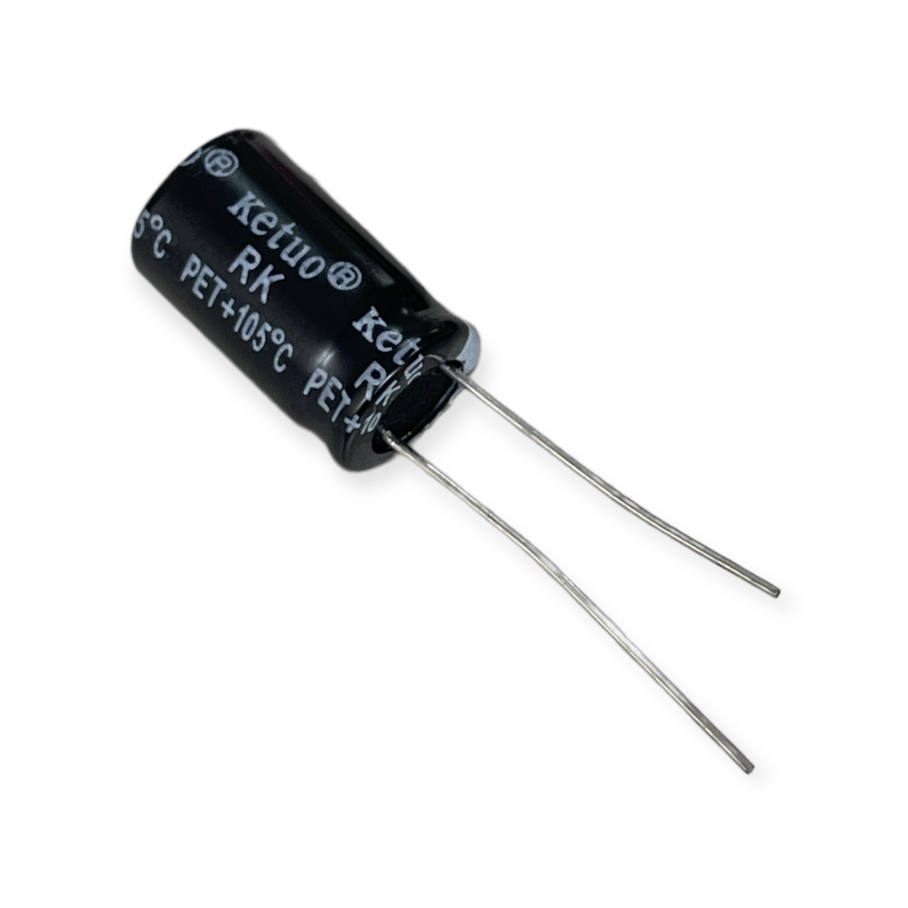 CAPACITOR ELETROLITICO RADIAL 220UF 63V RK221M063G160A 105 GRAUS 10X16MM KETUO