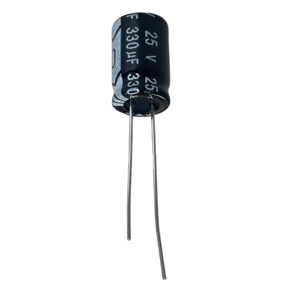 CAPACITOR ELETROLITICO RADIAL 330UF 25V RK331M025F120A 105 GRAUS 8X12MM KETUO