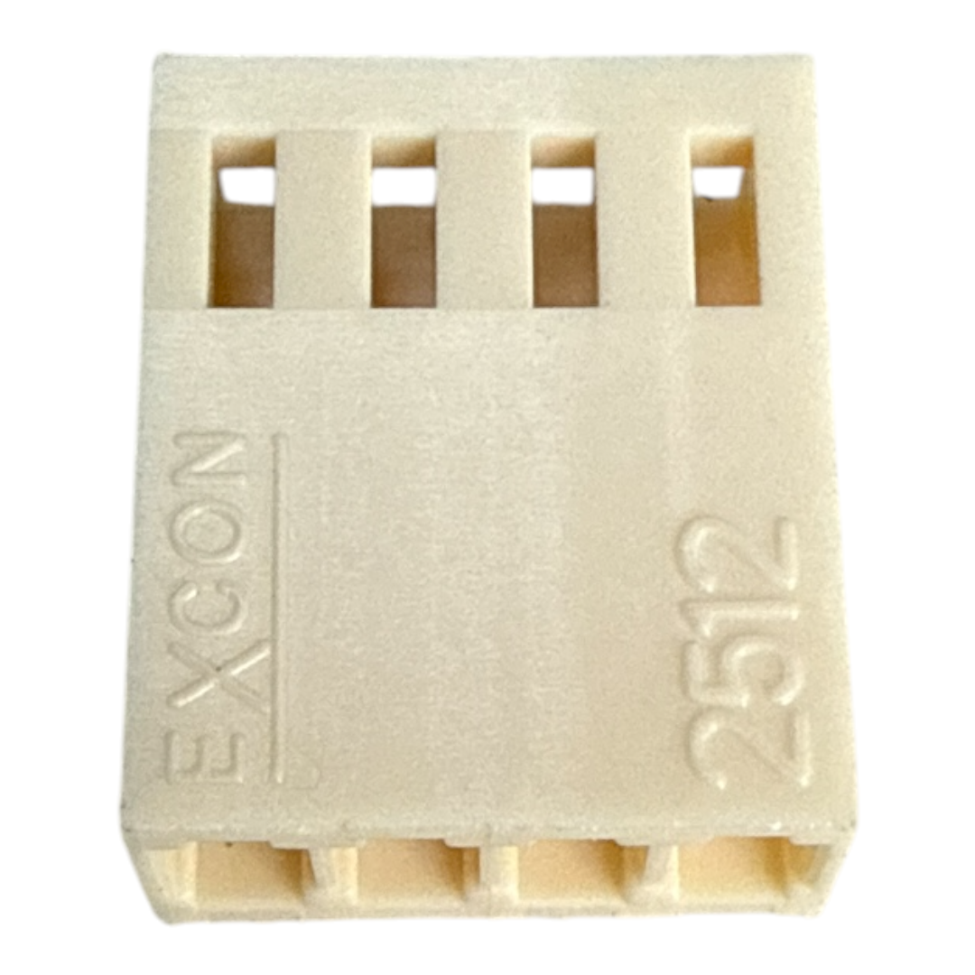 CONECTOR FEMEA 5051-04 ALOJAMENTO 2,5MM 4 VIAS (251204HA054) EXCON