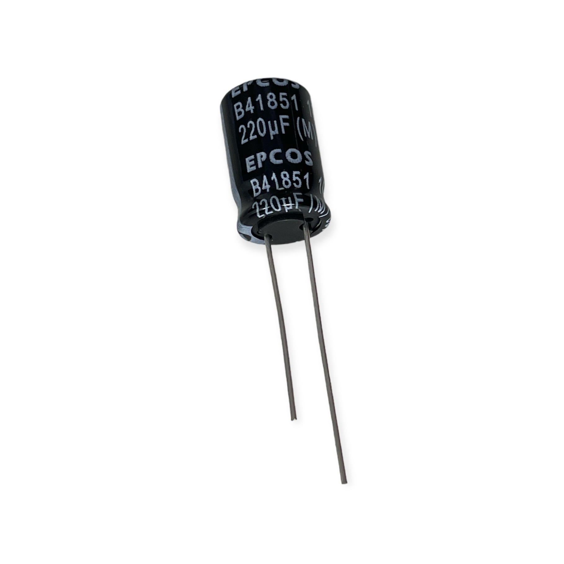 CAPACITOR ELETROLITICO RADIAL 220UF 63V B41851A8227M0 105 GRAUS 10X16MM EPCOS