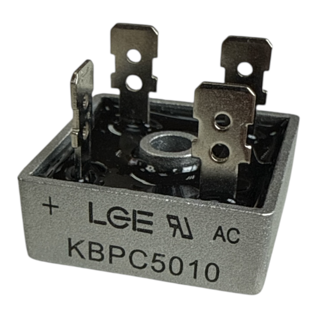 PONTE RETIFICADORA MONOFASICA KBPC50/10 50A 1000V