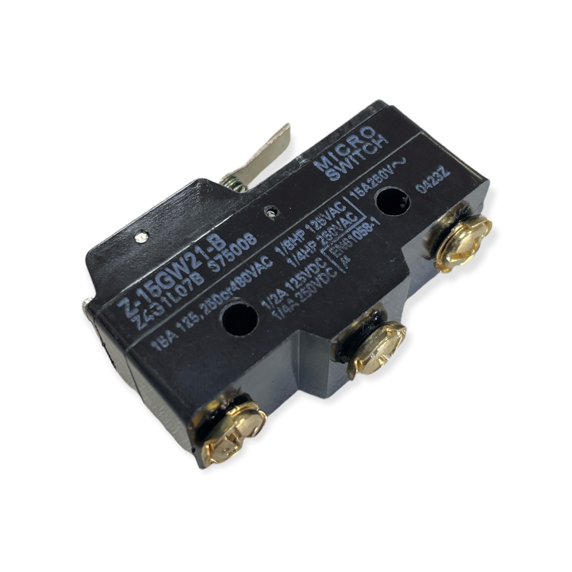 MICRO SWITCH Z-15GW21-B C/HASTE ZX
