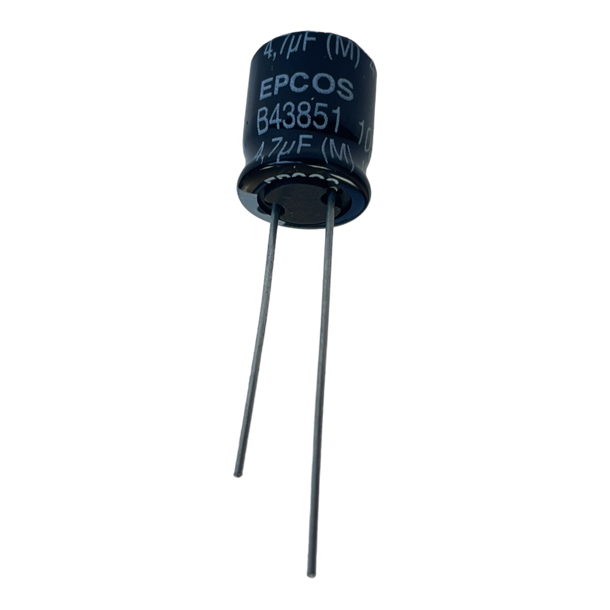 CAPACITOR ELETROLITICO RADIAL 4,7UF 400V B43851F9475M 10X12,5MM 105 GRAUS EPCOS