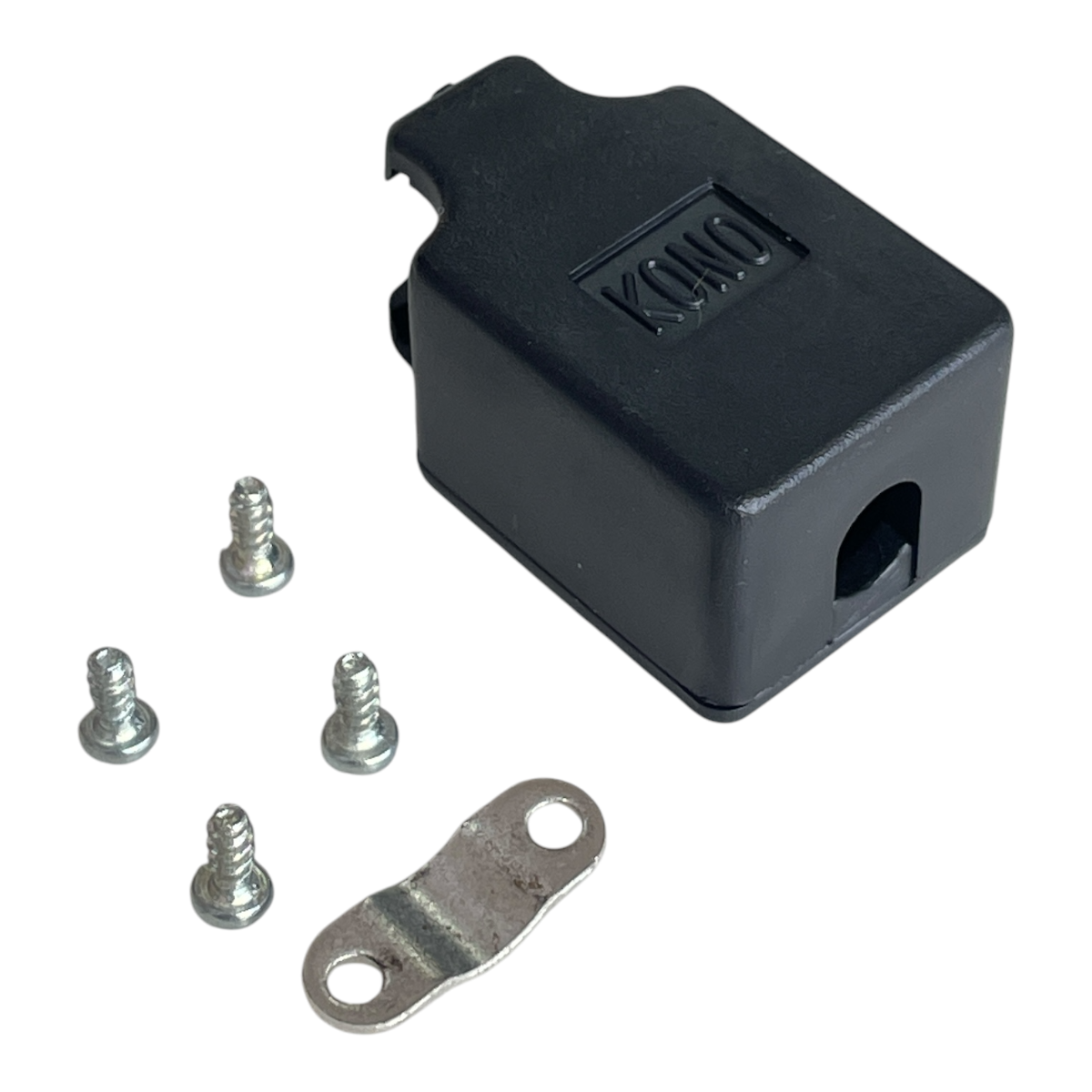 CAPA PLASTICA PARA CONECTOR DB09/DB15(VGA) KIT CURTO PRETA KONO