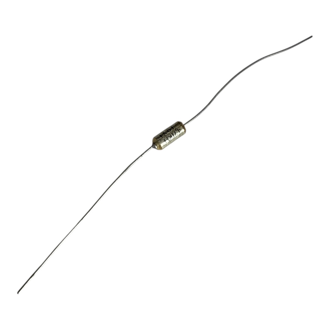 CAPACITOR TANTALO AXIAL 4,7UF 10V-TAA