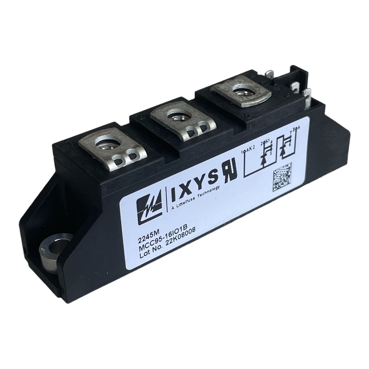 MODULO DE TIRISTOR MCC95-16IO1B 1600V 116A (SKKT92B16) IXYS