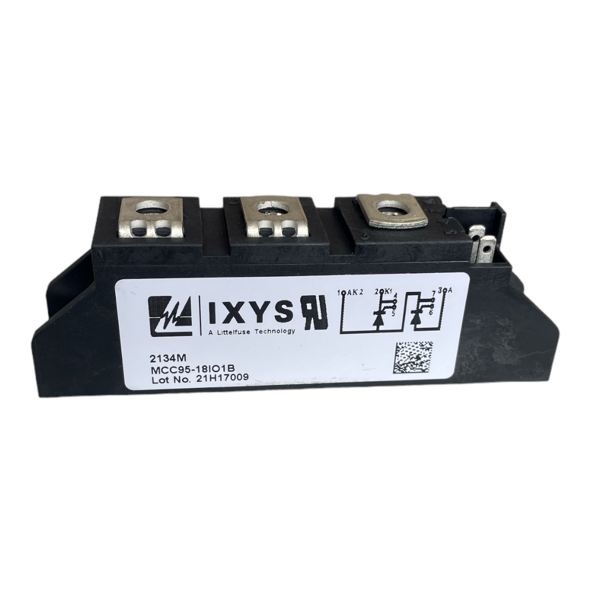 MODULO DE TIRISTOR MCC95-18IO1B 1800V 116A (SKKT92B18) SKKT106B18 (SKKT107B18) IXYS