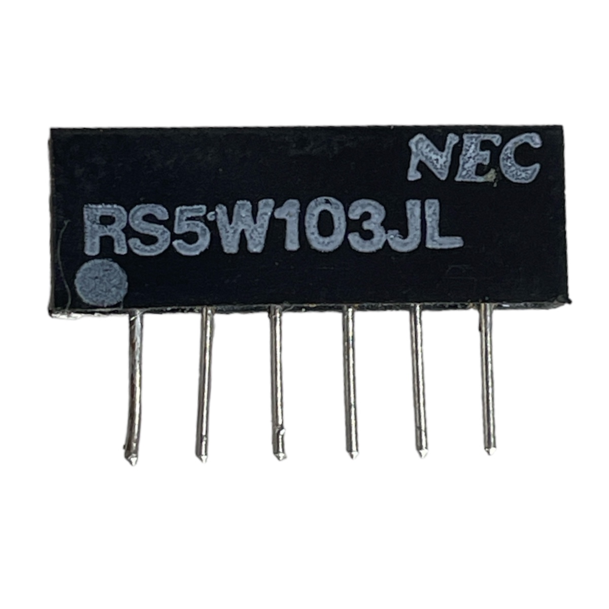 REDE RESISTIVA 10K 6 PINOS RS5W103JL NEC