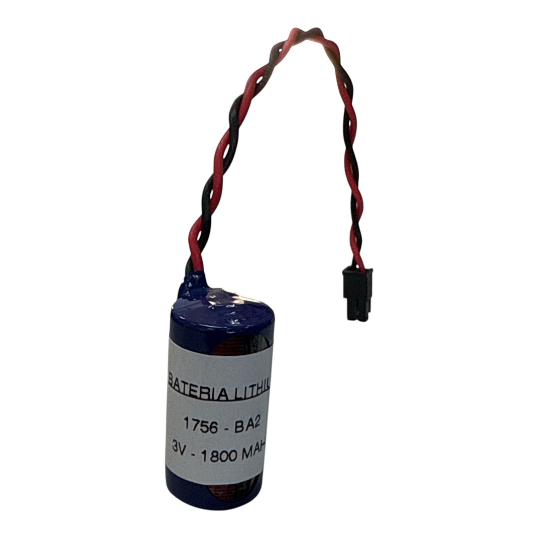 BATERIA LITHIUM ICR17335 3V 1800MAH RECARREGÁVEL 1756-BA2 PLANET BATTERY