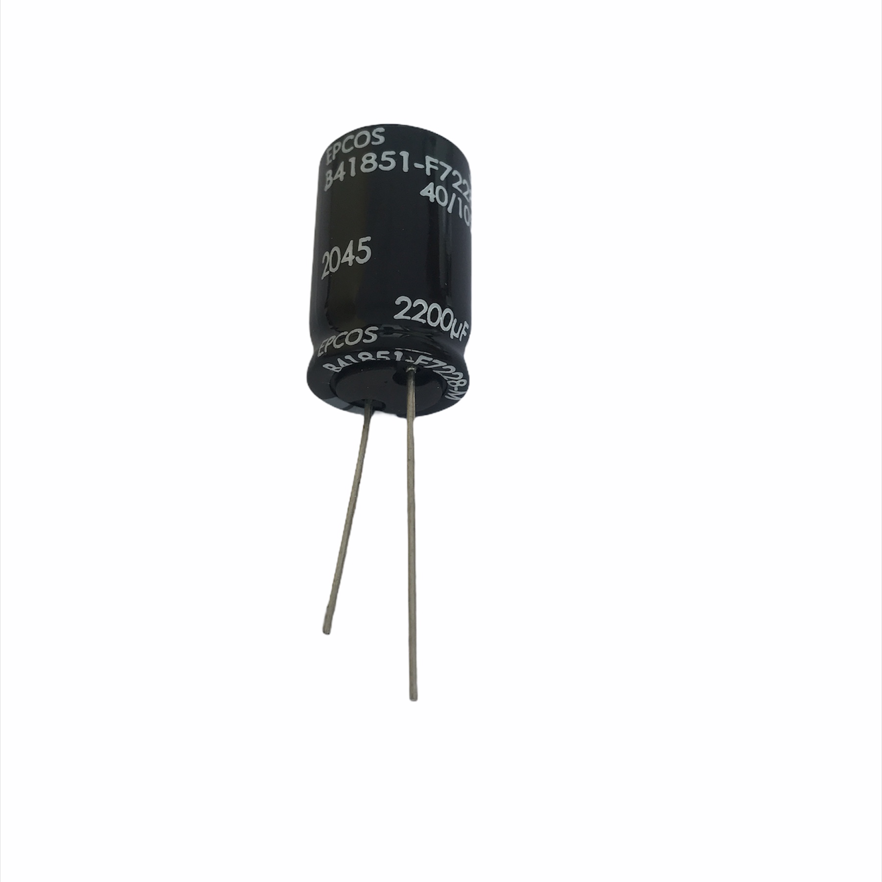 CAPACITOR ELETROLITICO RADIAL 2200UF 35V B41856A7228M 105 GRAUS 16X31,5MM EPCOS