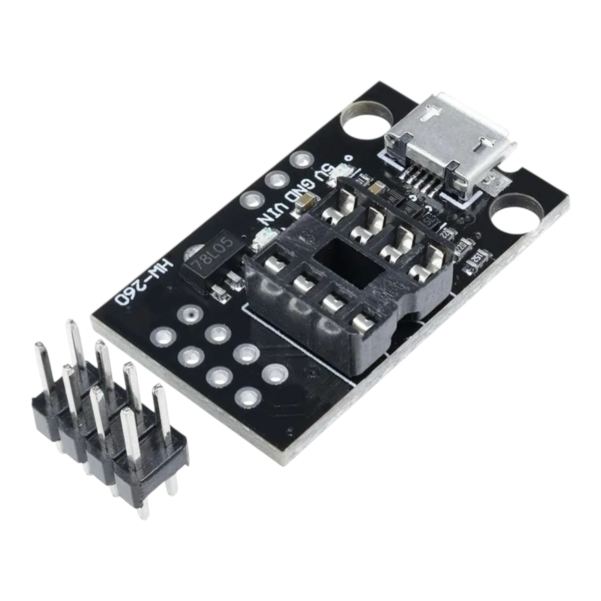 MODULO PROGRAMADOR ATTINY 85 / 13A / 25 / 45