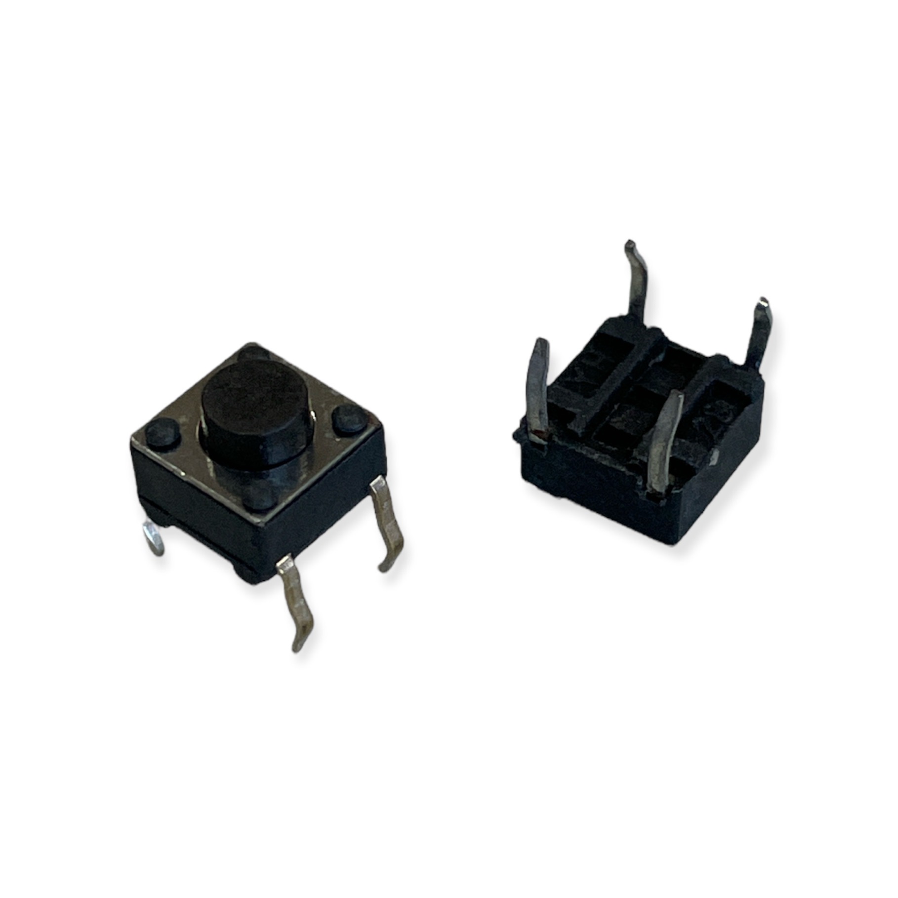 TACT SWITCH 6X6X5MM CHAVE TACTIL (6001) 4 TERMINAIS ZX