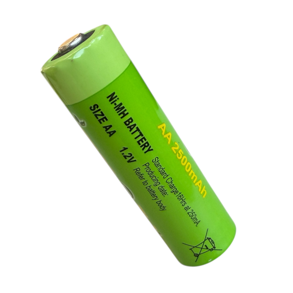PILHA RECARREGAVEL AA NI-MH 2500MAH 1,2V ENER-G