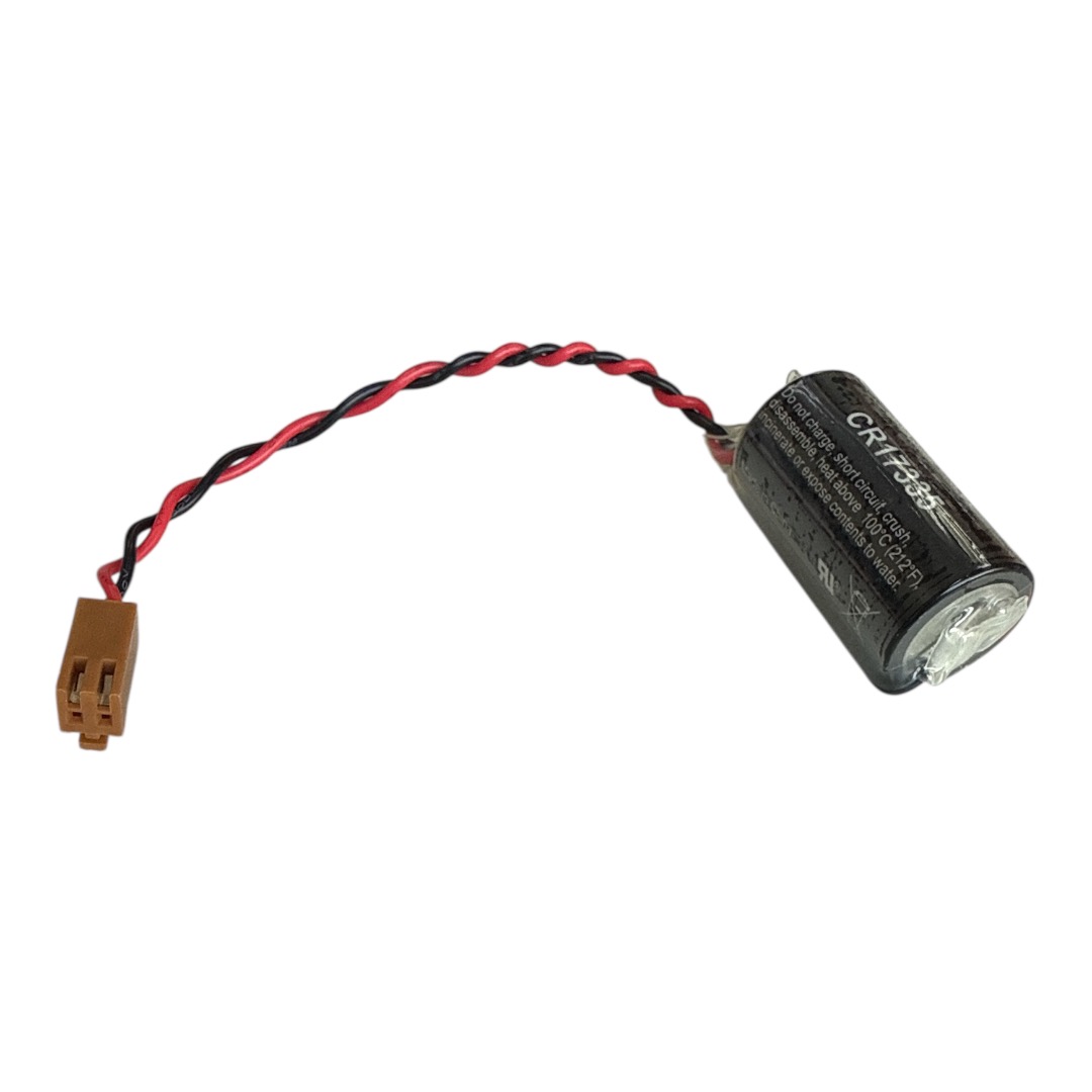 BATERIA DE LITHIUM CR17335 2/3A 3V C/CONECTOR MARROM P/CLP (AB)1756-BA1 ULTRA LIFE