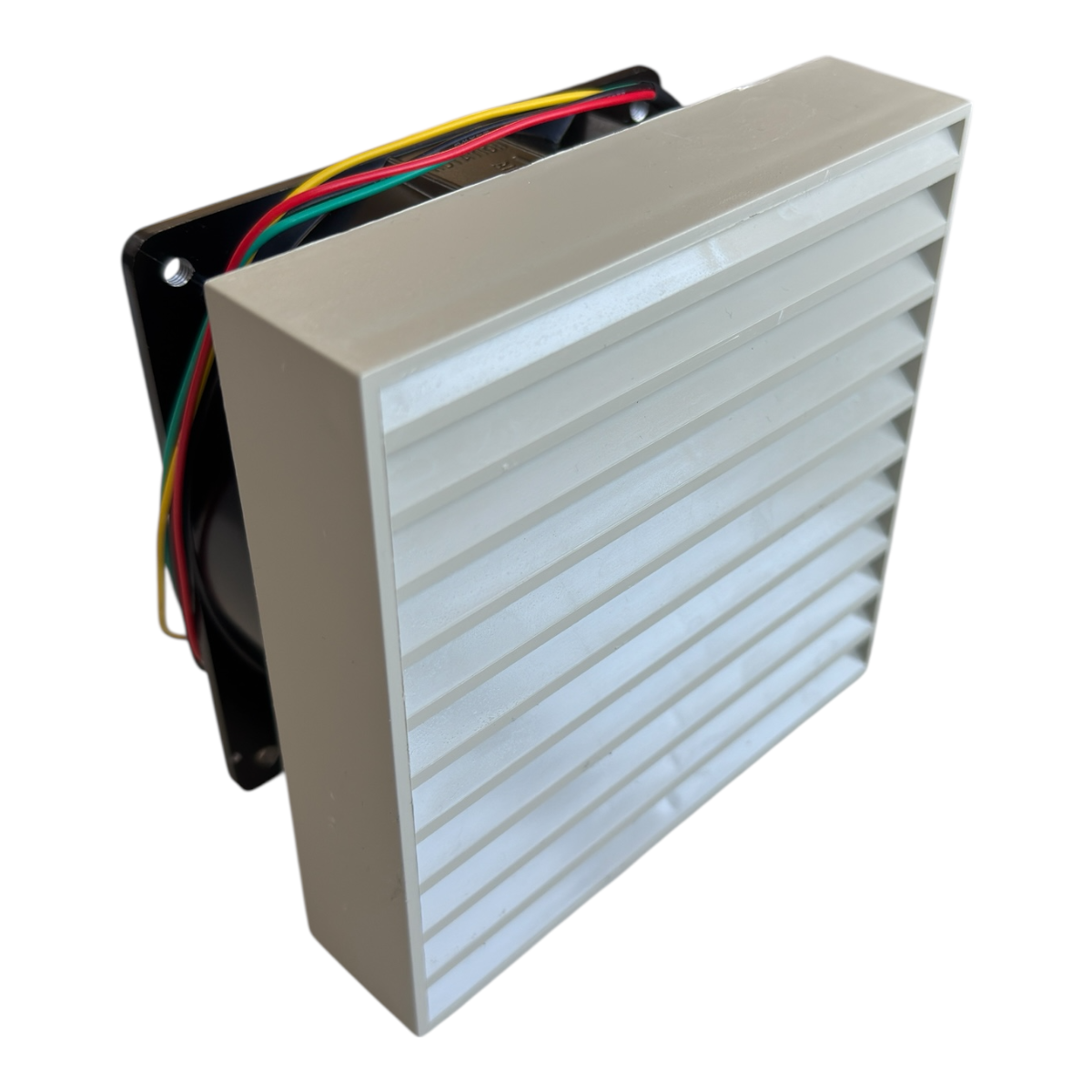 MICROVENTILADOR 120MM BIVOLT ALUMINIO + GRELHA PLASTICA COM FILTRO