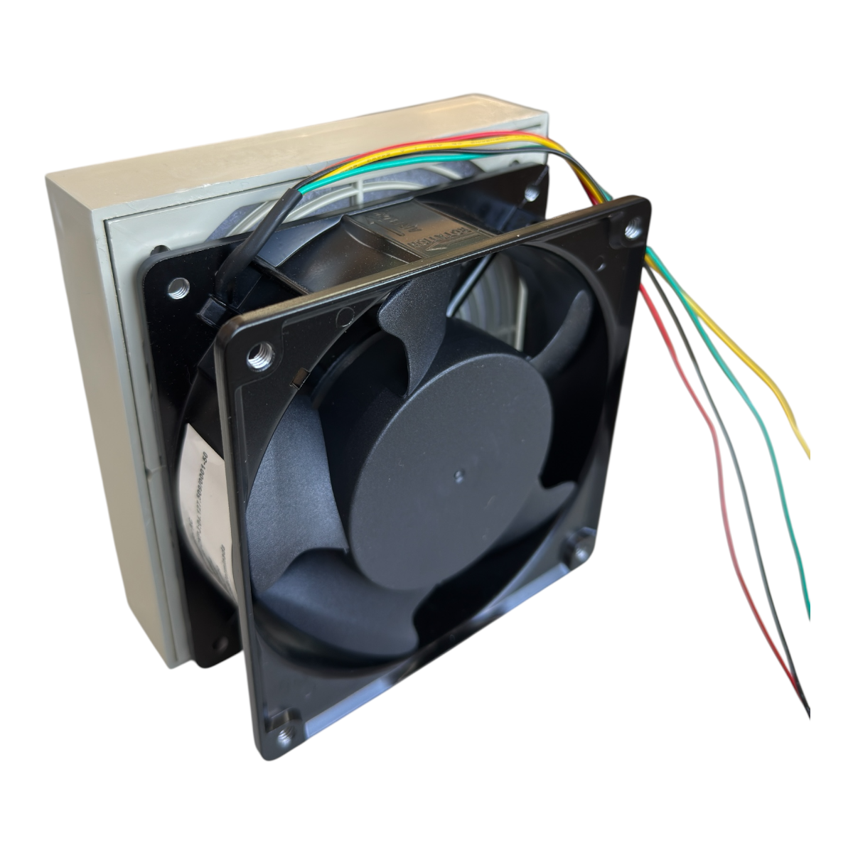 MICROVENTILADOR 120MM BIVOLT ALUMINIO + GRELHA PLASTICA COM FILTRO