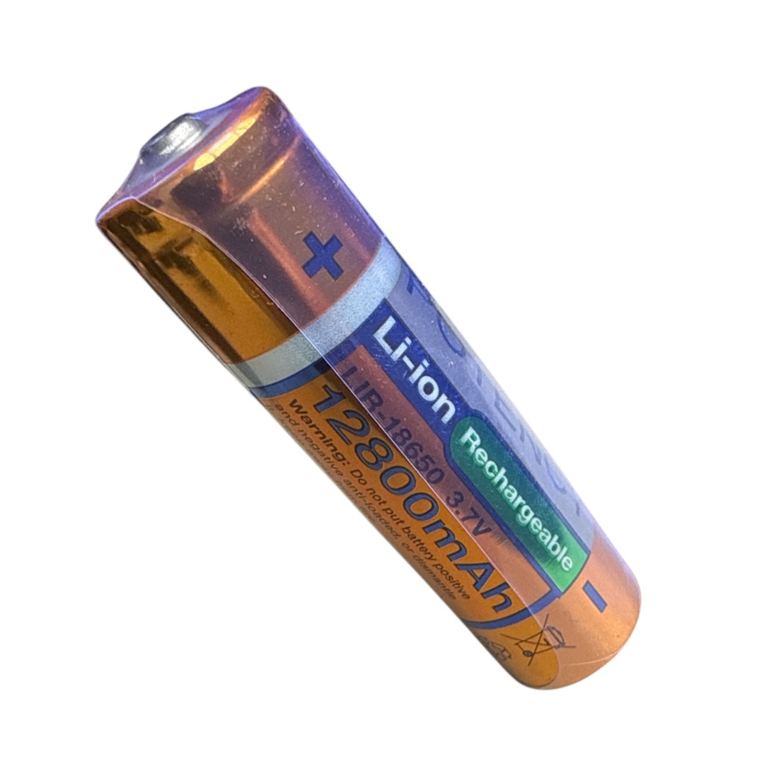 BATERIA RECARREGÁVEL LI-ION LIR18650 3,7V 12800MAH