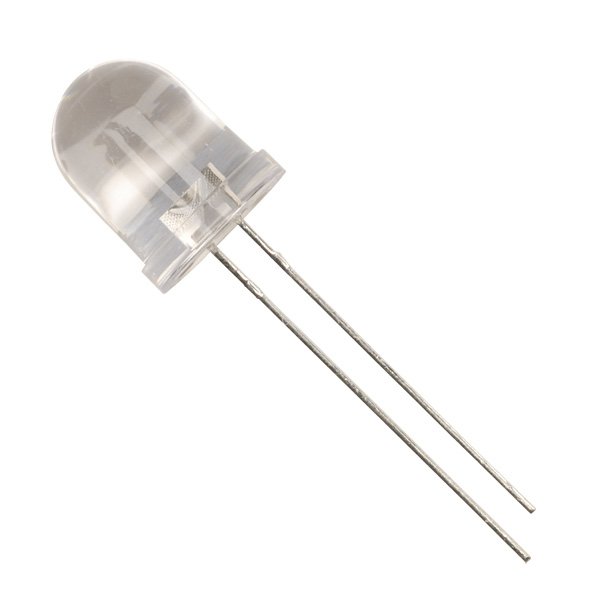 LED 10MM AZUL 1300MCD TRANSPARENTE PARALIGHT