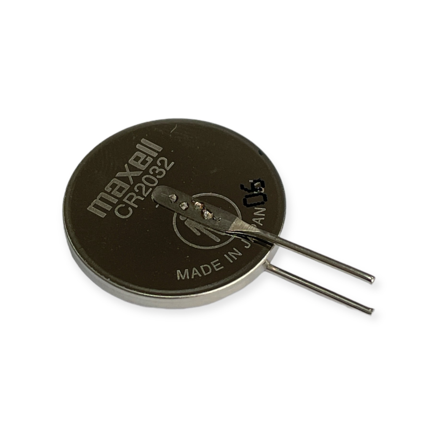 BATERIA DE LITHIUM CR2032 3V C/TERMINAIS MAXELL