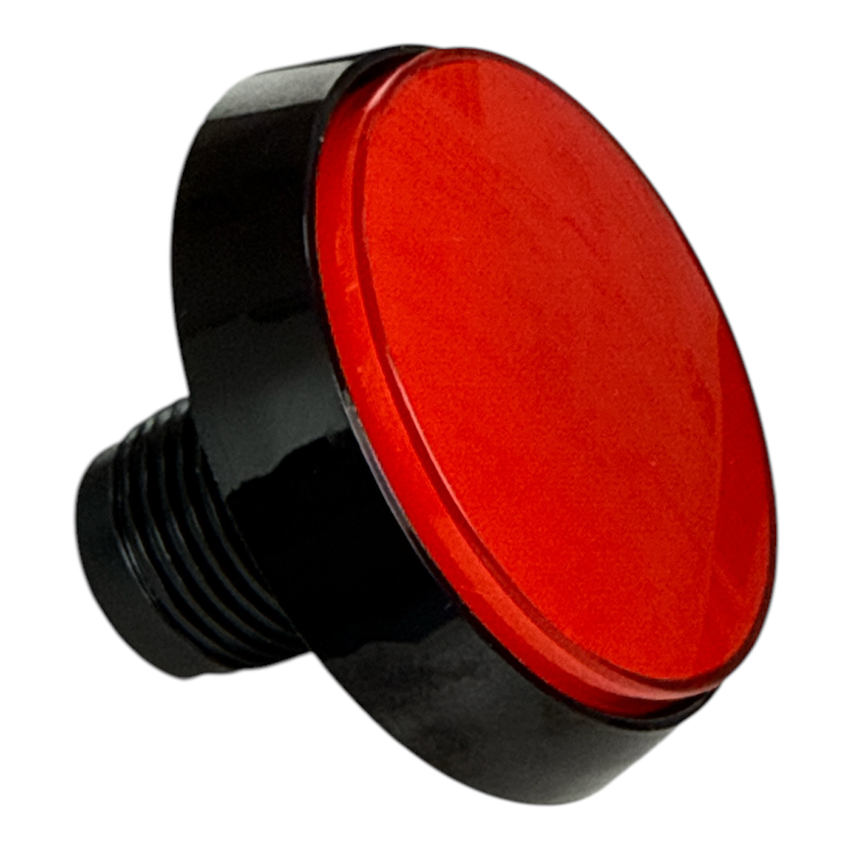 BOTAO FLIPERAMA 60MM ILUMINACAO VERMELHO 12V MICROSWITCH 2T