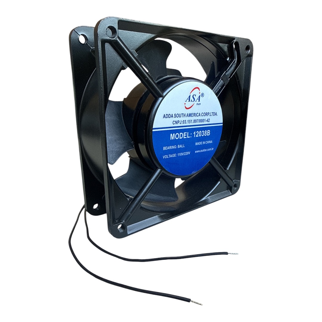 MICROVENTILADOR 120X120X38MM BIVOLT AUTOMATICO E12038B ROLAMENTO