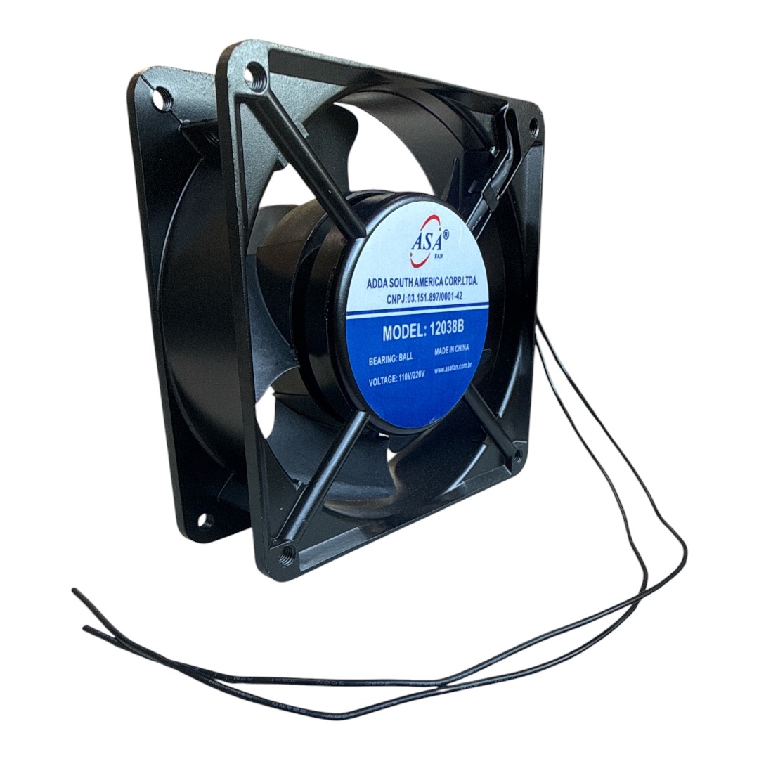 MICROVENTILADOR 120X120X38MM BIVOLT AUTOMATICO E12038B ROLAMENTO