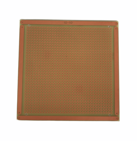 PLACA DE FIBRA PARA CIRCUITO IMPRESSO ILHA 10X10CM