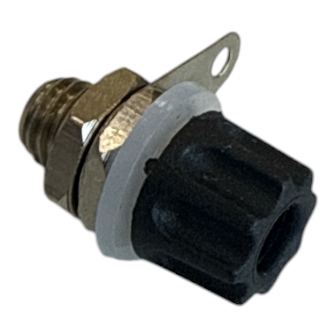 BORNE 158 PRETO 4MM B18 PORDIAL