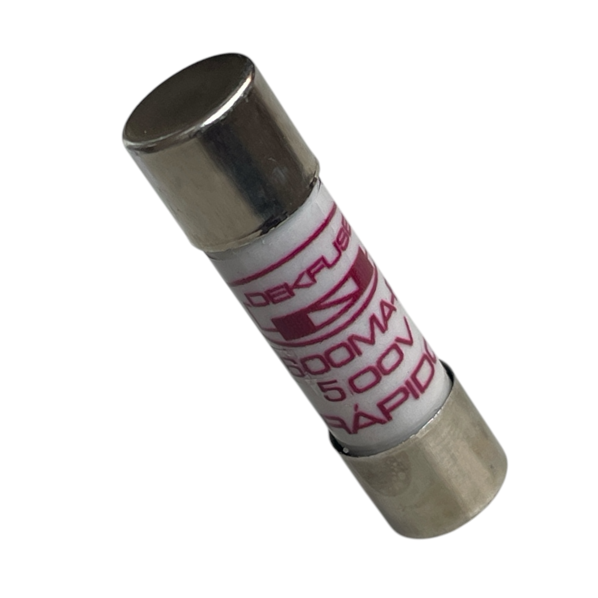 FUSIVEL CERAMICO RAPIDO 0,6A 600MA 500V C-10X38KF10X38MM