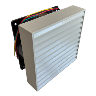 CONJUNTO DE VENTILAÇÃO DF12038 110/230VAC COM FILTRO GF130WHS