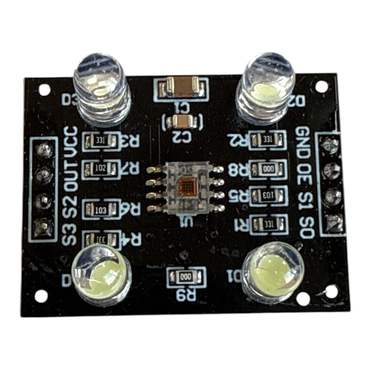 MODULO SENSOR DE COR TCS3200, TCS230 PARA ARDUINO