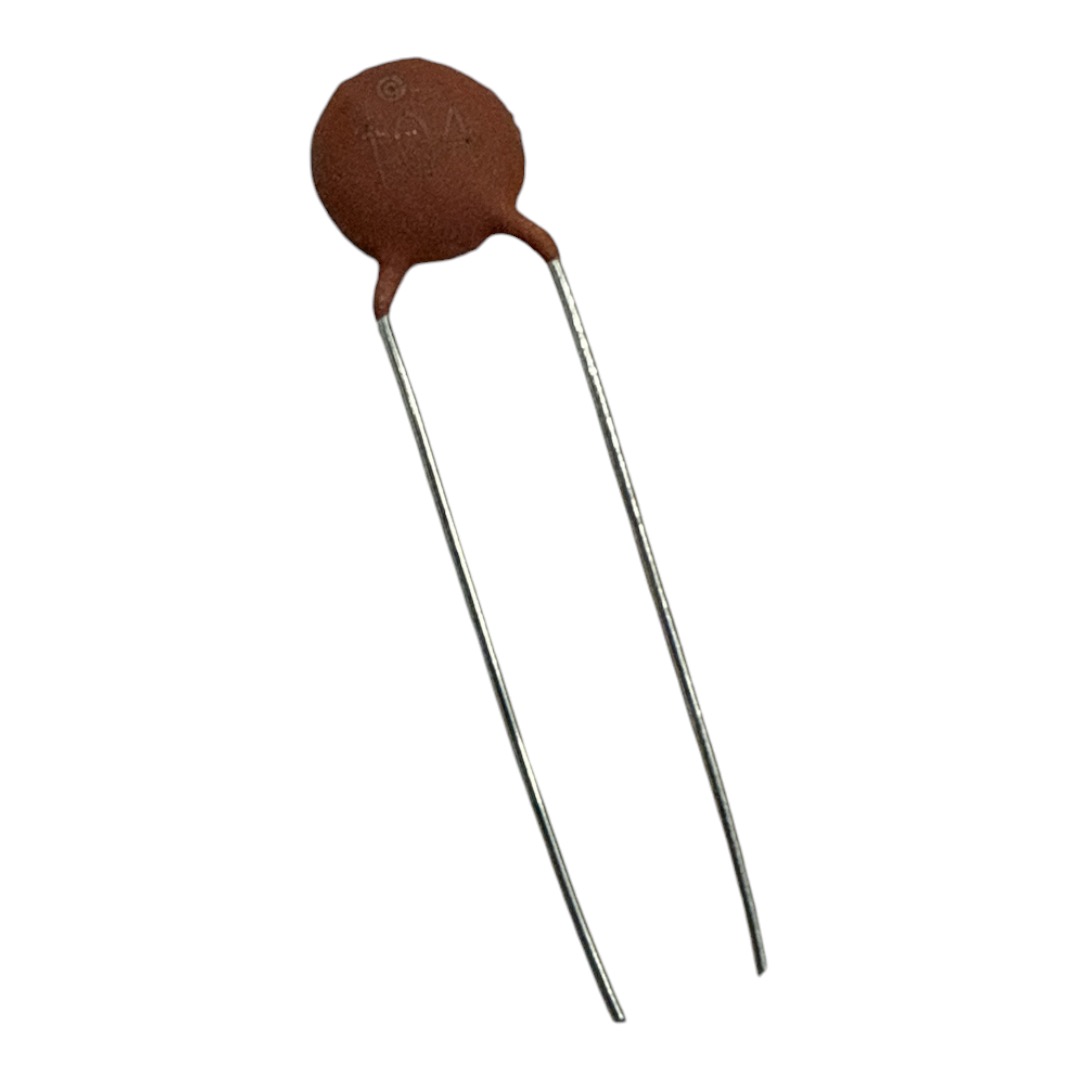 CAPACITOR CERAMICO DISCO 100K 50V Y5V+80-20% 5,8MM F5Y5V1B104Z HEYE