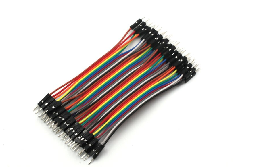 JUMPER FIO MACHO X MACHO 10CM C/ 40 PEÇAS PARA ARDUINO