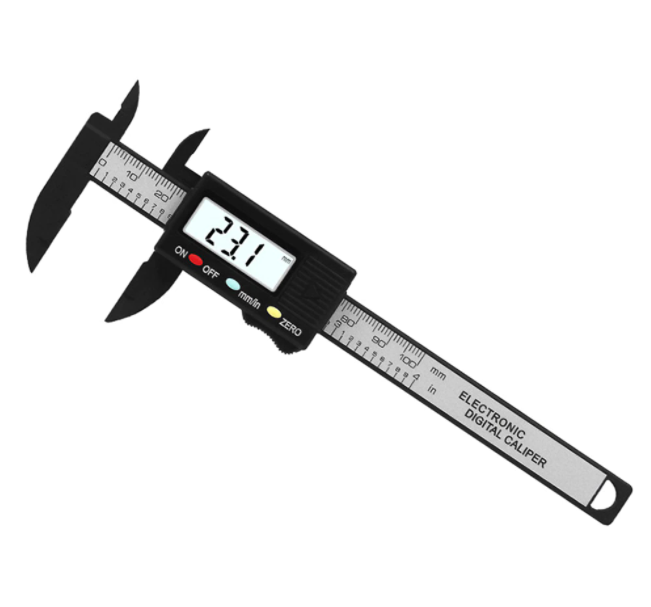 PAQUIMETRO DIGITAL 150MM FIBRA DE CARBONO