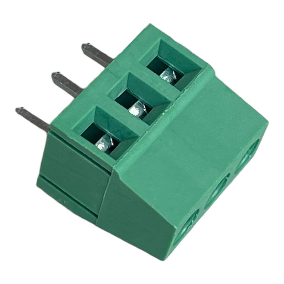 BORNE MACHO KF128 VERDE KRE3 3 VIAS 0319 5,0MM ZX