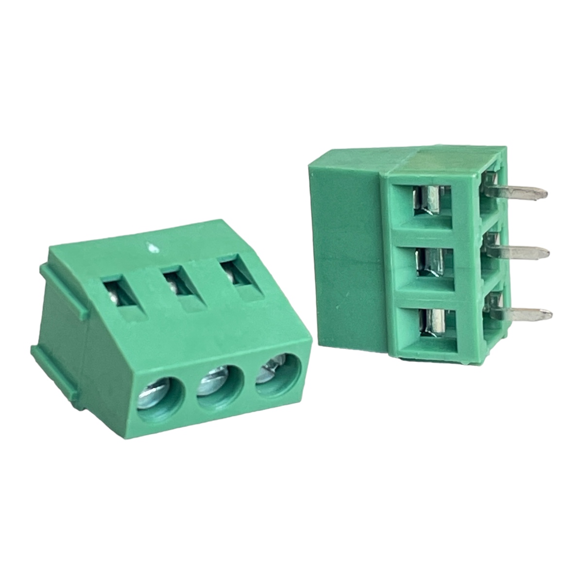 BORNE MACHO KF128 VERDE KRE3 3 VIAS 0319 5,0MM ZX