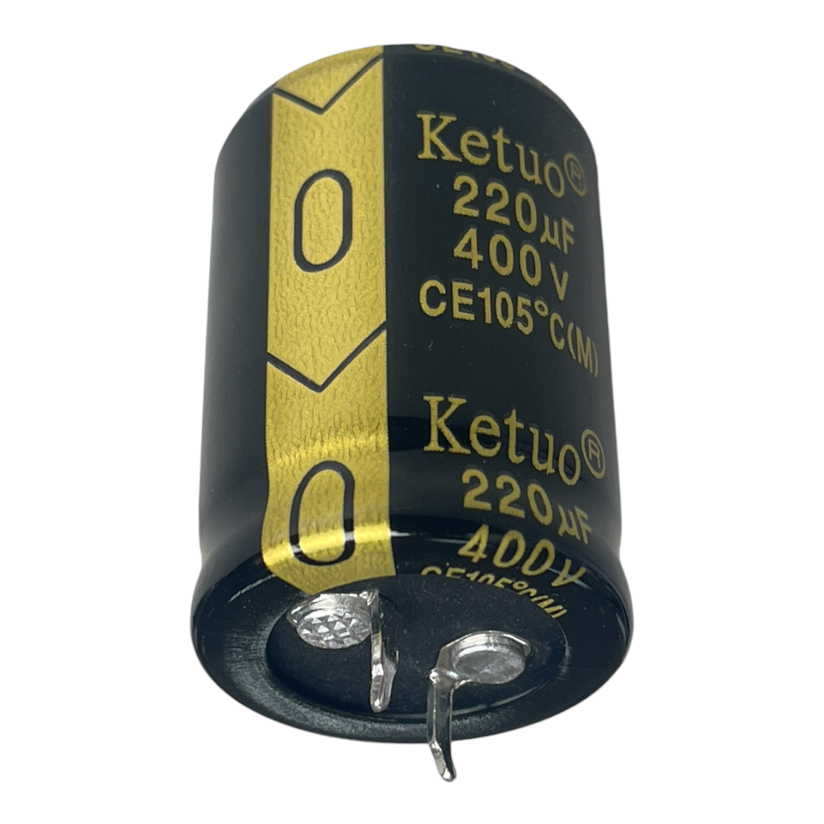 CAPACITOR ELETROLITICO RADIAL 220UF 400V HP221M400N360A 105 GRAUS 25X36MM SNAP-IN KETUO