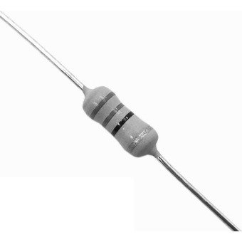RESISTOR FILME METAL PR01 470K 1W 5%