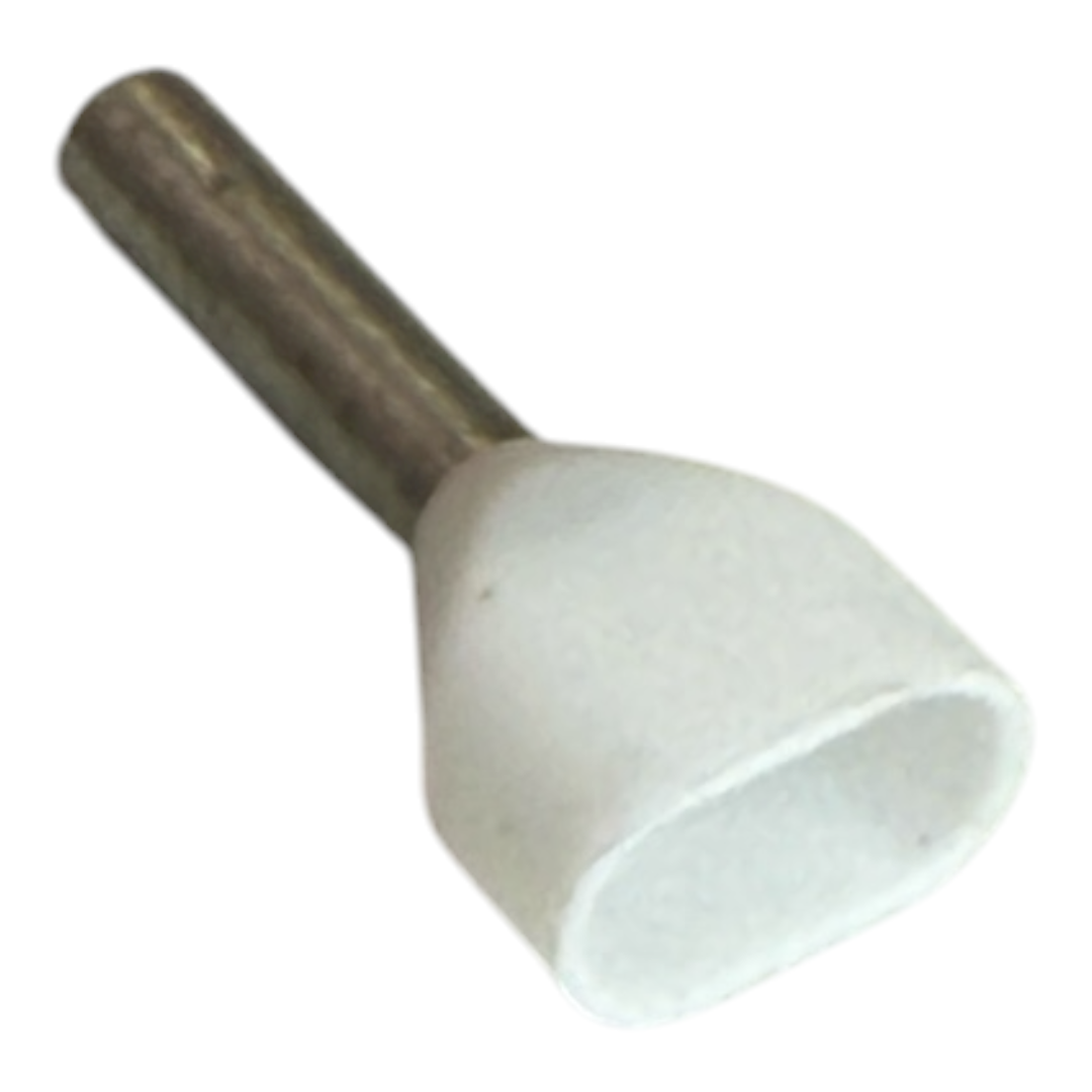 TERMINAL ILHOS H0.75/15 BRANCO 901851 18AWG 15MM