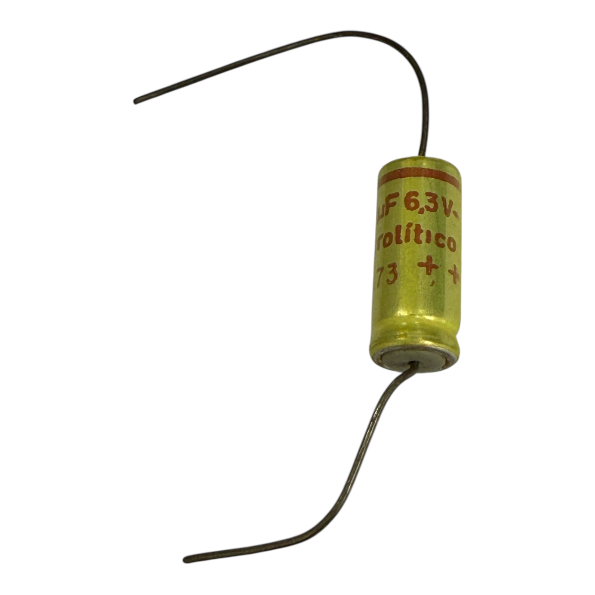 CAPACITOR ELETROLITICO A OLEO AXIAL 470UF 6,3V 8218 SIEMENS