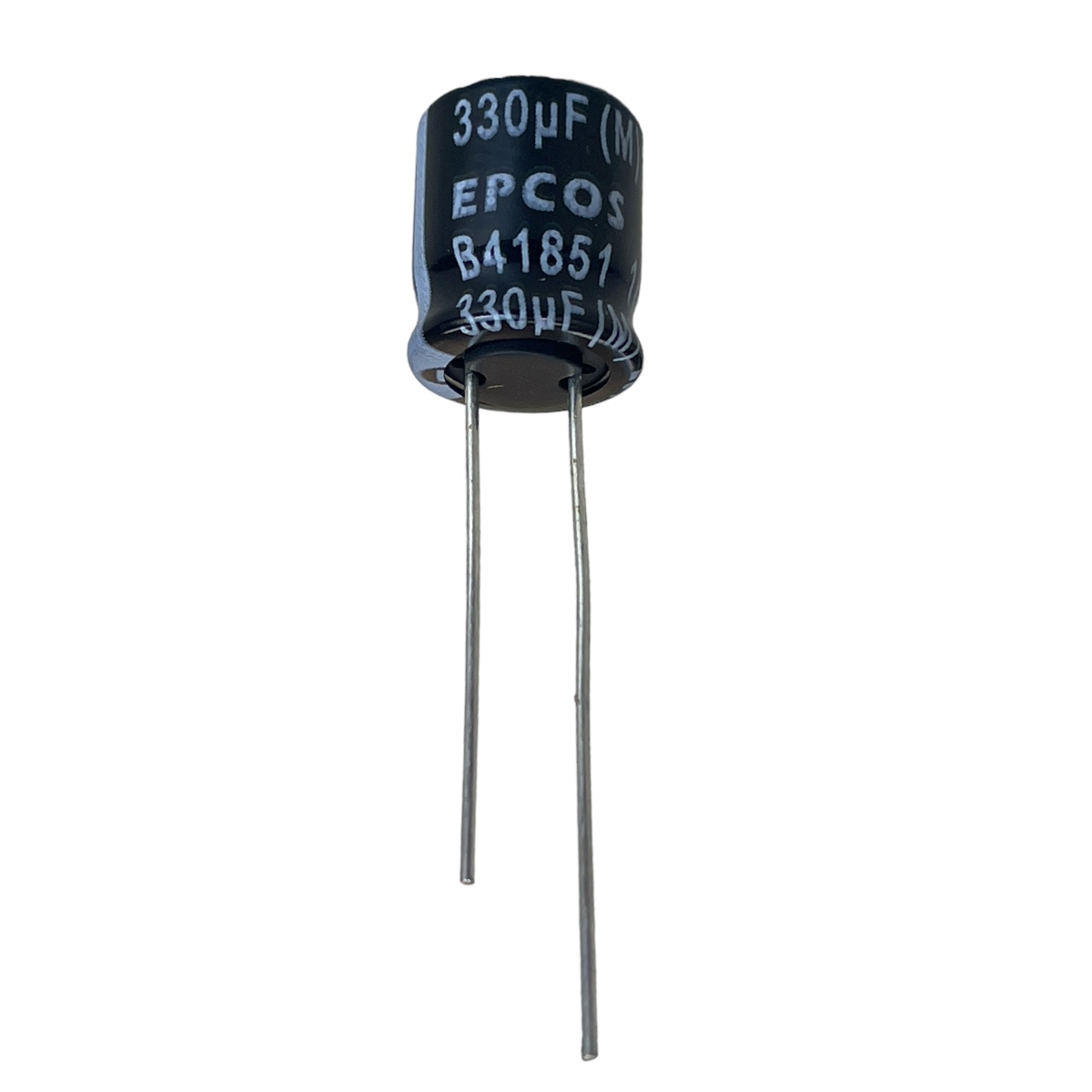 CAPACITOR ELETROLITICO RADIAL 330UF 25V B41851A5337M8 105 GRAUS 10X12,5MM EPCOS