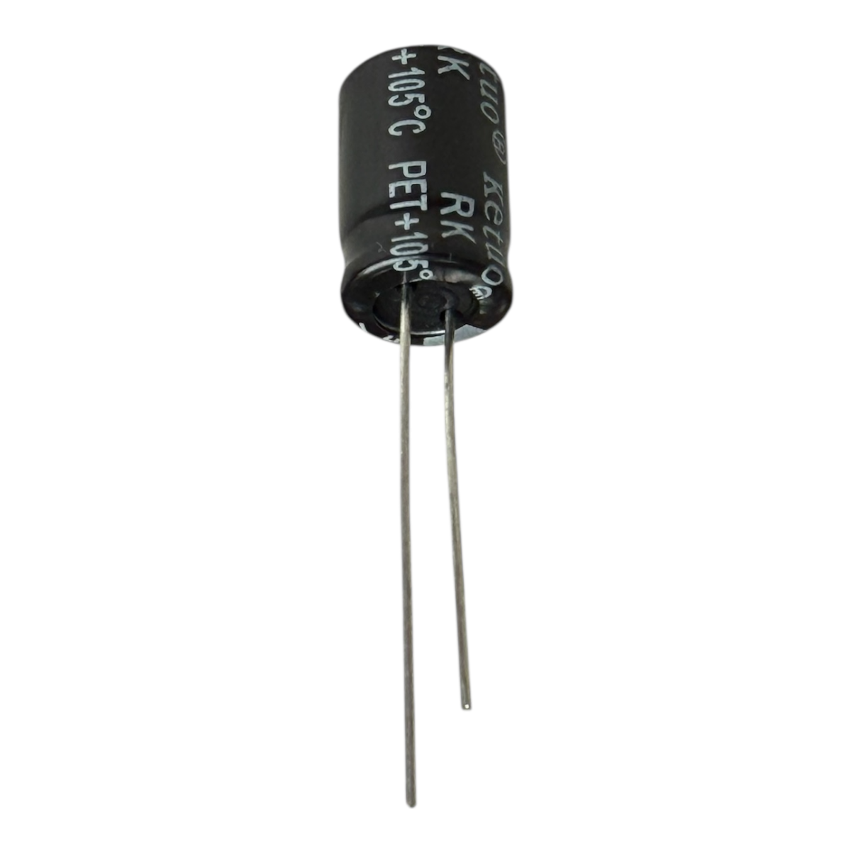 CAPACITOR ELETROLITICO RADIAL 22UF 100V RK220M100F120A 105 GRAUS 8X12MM KETUO