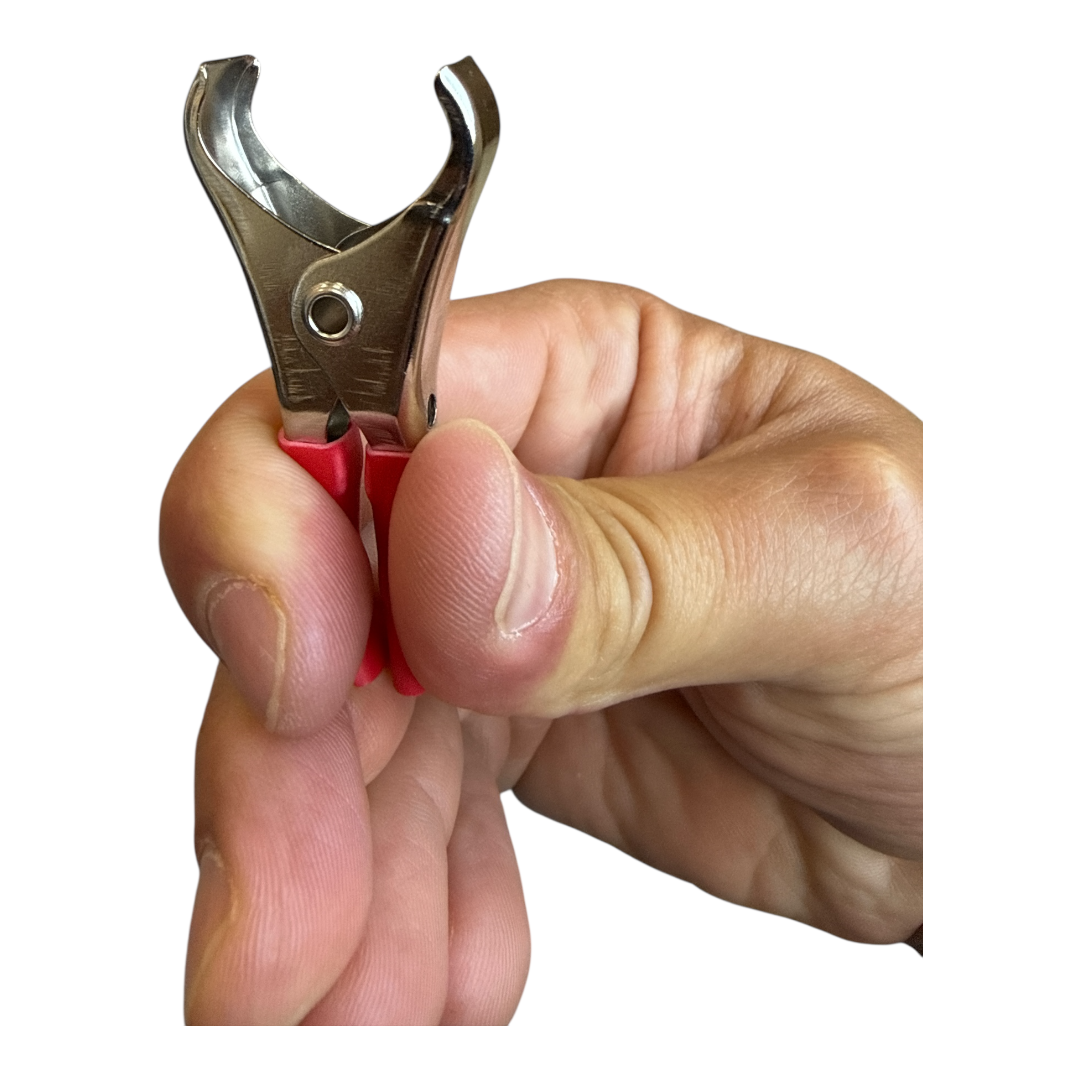 GARRA JACARE DE BATERIA C22 VERMELHA FUSI-BRAS