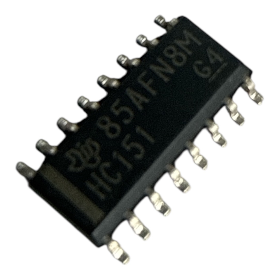 CIRCUITO INTEGRADO 74HC151D-SMD SOIC16 CODIFICADORES TEXAS